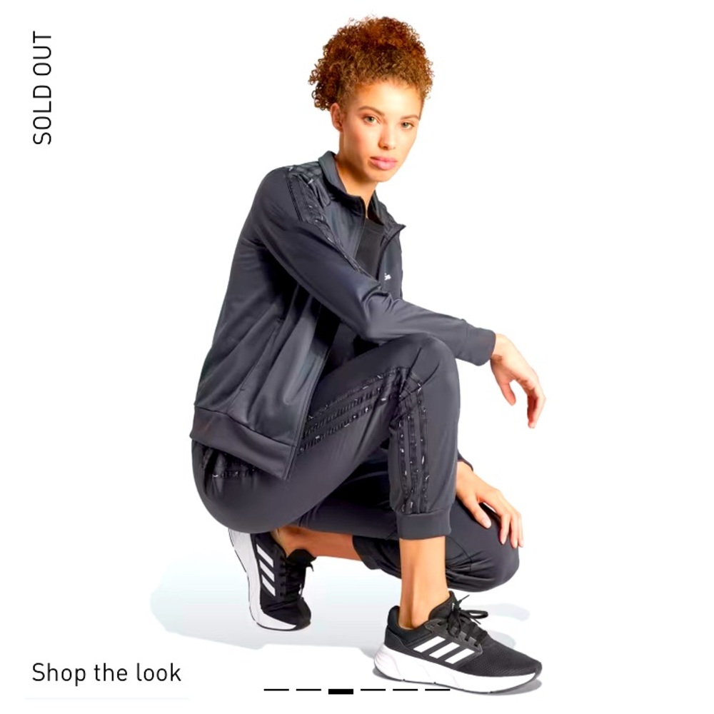 Adidas 3 stripes tricot set